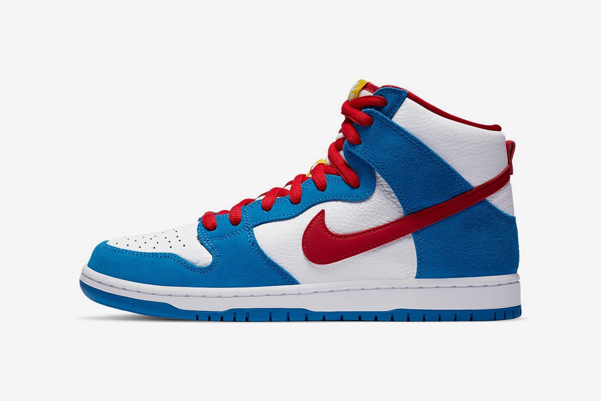 nike dunk high doraemon